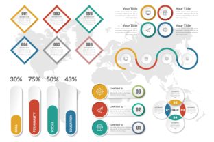 Creative Infographic Elements for Modern Design Needs