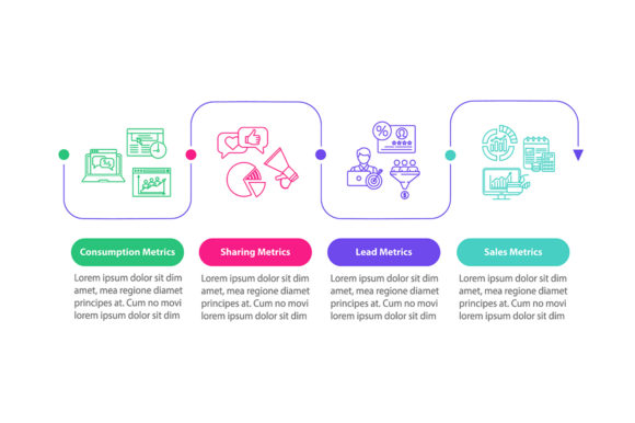CRM Efficiency Metrics Infographic: Designing for Clarity and Impact
