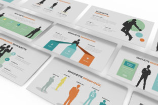 Enhancing Presentations with Silhouette Infographic Keynote Templates