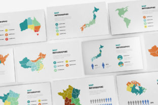 Enhancing Presentations with the Maps Infographic PowerPoint Template