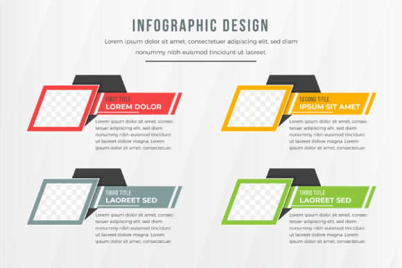 Geometric Infographic Photo Space