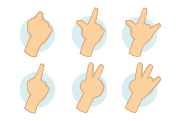 Hand Gesture Vector Design Set: A Practical Resource for Versatile Visual Projects