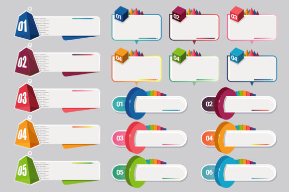 Maximizing Visual Impact with Infographic with 6 Option Colour