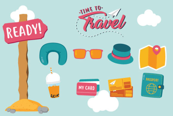 Time to Travel: Elevating Design with Versatile Vector Graphics